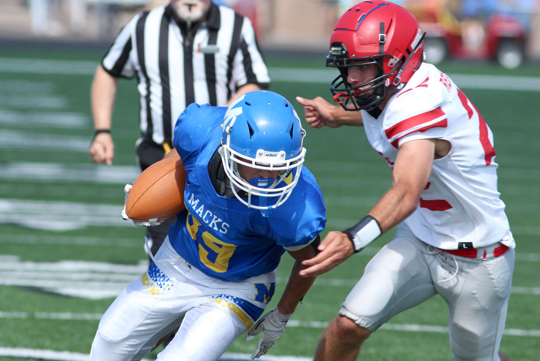 Bruce at McDonell football 9-17-22